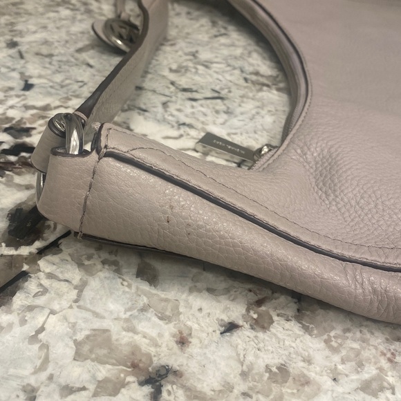 Michael Kors Pebble Gray Hobo Bag - Picture 9 of 11
